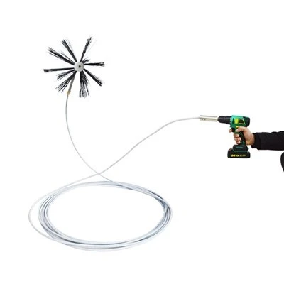 High-Quality Drill Powered Dryer Vent Cleaning Kit