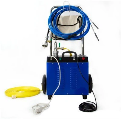 KT-202 Portable Condenser Chiller Tube Cleaner Copper Tube Cleaning Machine