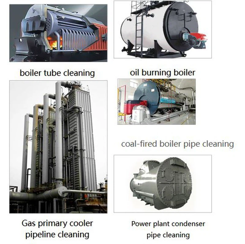 KT-202 Portable Condenser Chiller Tube Cleaner Copper Tube Cleaning Machine